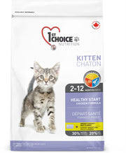 1st CHOICE Chaton Départ Santé 2.72kg
